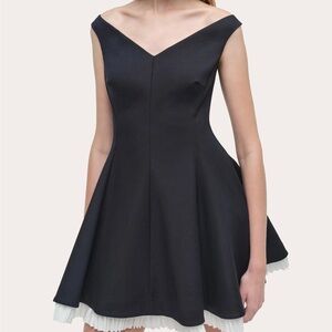 Elegant Black Off-Shoulder Dress